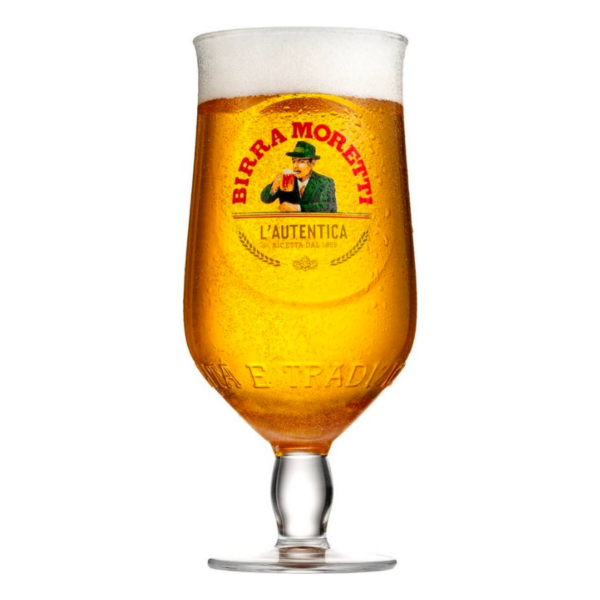 Birra Moretti Voetglas 25cl Bierglas - Officieel Glas