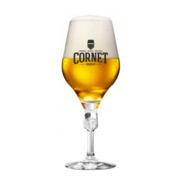 Cornet Bierglas Op Voet 25cl - Officieel Glas