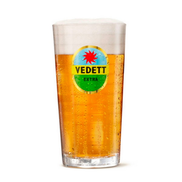 Vedett Extra Mozaïek Bierglas 25cl _ Officieel Bierglas