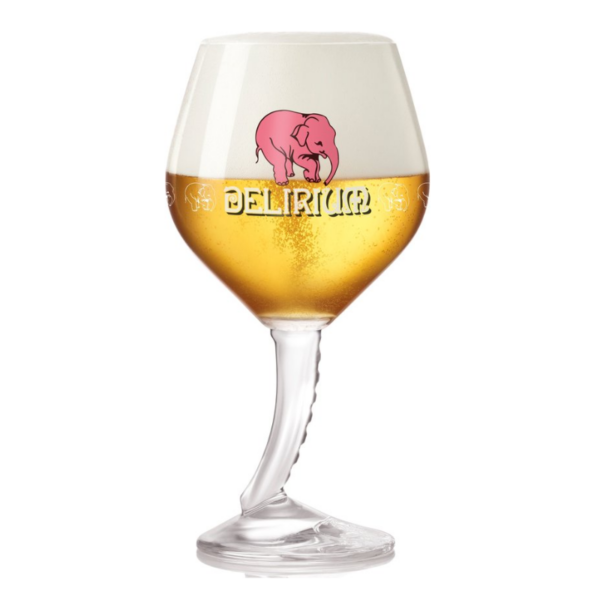 Delirium Bierglas Op Voet 25cl _ Officieel Bierglas