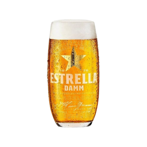 Estrella Damm 33cl Officieel Bierglas