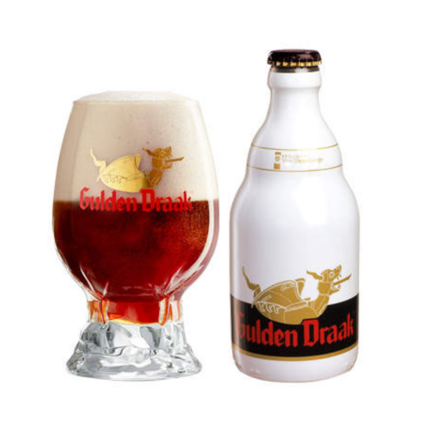 Gulden Draak met een witte gulden draak flesje