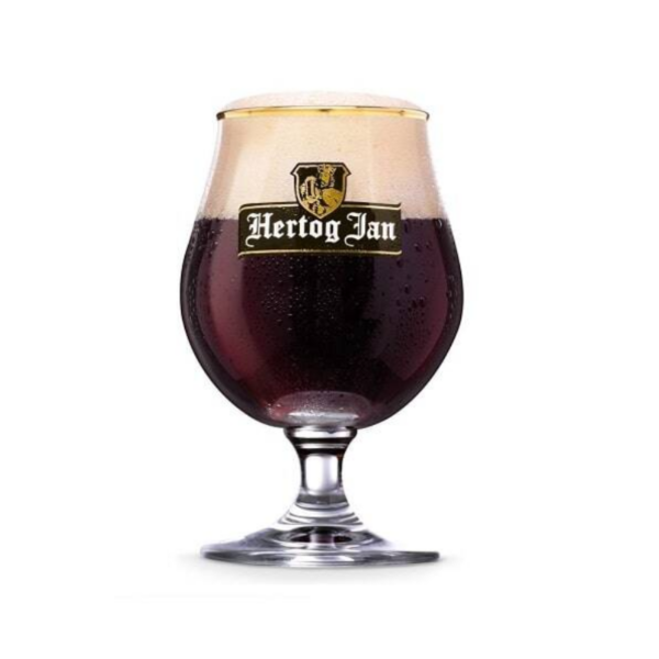 Hertog-Jan-Speciaalbierglas-25cl-met-logo-op-voet-tulp-vorm